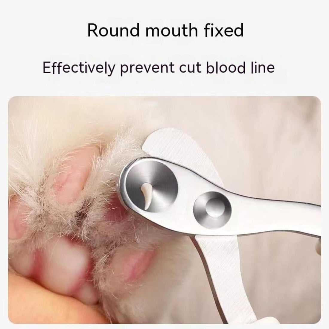Cat Nail Clippers With Circular Cut Hole - Cat Nail Clippers With Circular Cut Hole