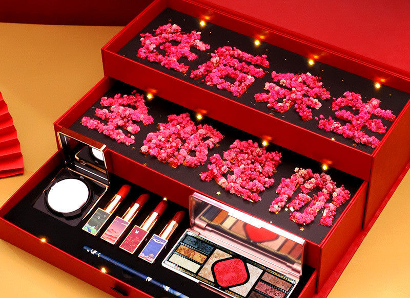 Lipstick Gift Box Makeup Set Box Valentine'S  Gift - Lipstick Gift Box Makeup Set Box Valentine'S  Gift