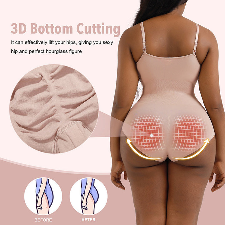 High-Waisted Seamless Shapewear for Women - Tummy Control Butt Lifter Bodyshaper Underwear