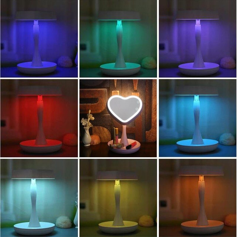 Electric 7 Colors LED Makeup Mirror Makeup - Electric 7 Colors LED Makeup Mirror Makeup