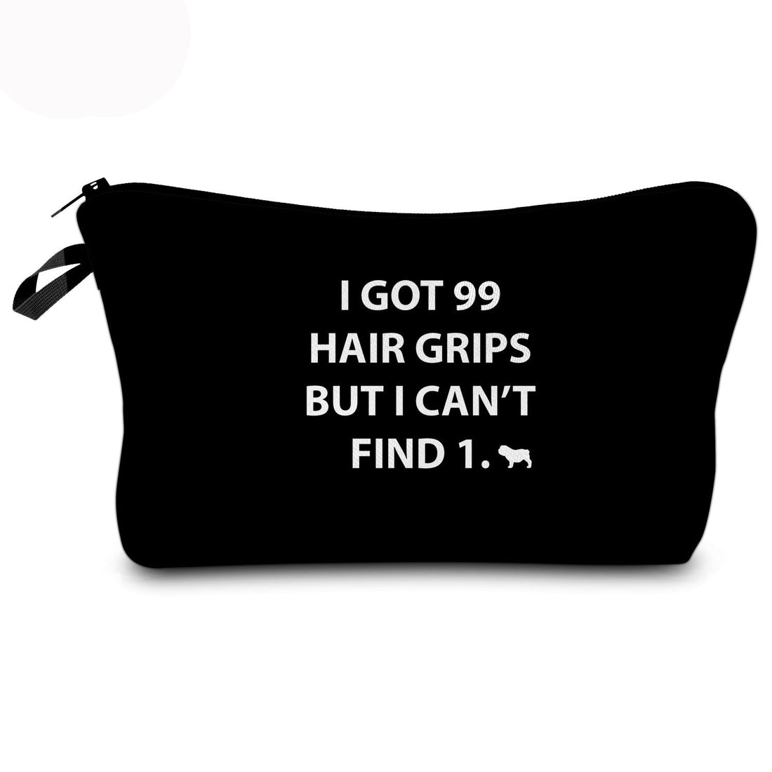 Vibrant  English alphabet cosmetic bag - Vibrant  English alphabet cosmetic bag