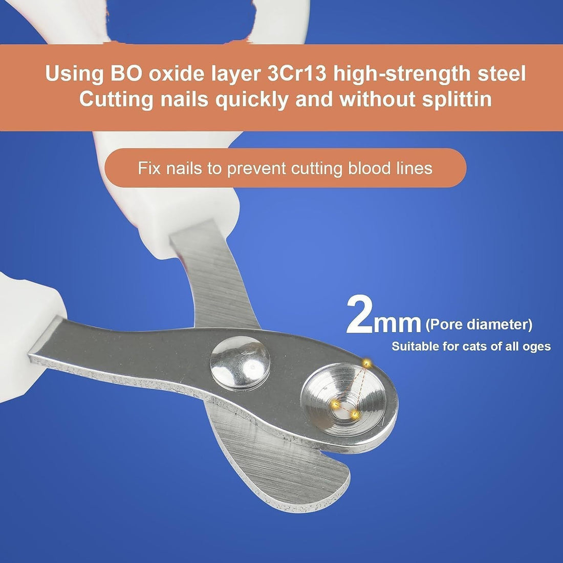 Cat Nail Clippers With Circular Cut Hole - Cat Nail Clippers With Circular Cut Hole