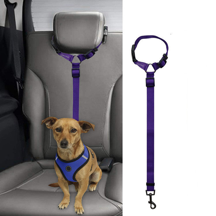Car Backseat Pet Leash for stability - Car Backseat Pet Leash for stability