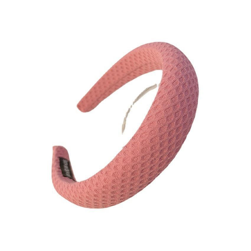 Candy Colored Wide Brimmed Hair Band For Women With High Skull Top - Candy Colored Wide Brimmed Hair Band For Women With High Skull Top