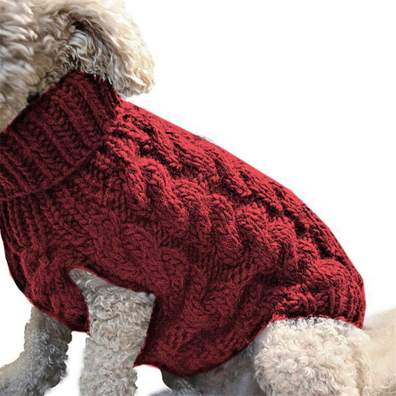 New Pet Sweater Dog Clothes Pet Supplier Winter Warm Clothing - New Pet Sweater Dog Clothes Pet Supplier Winter Warm Clothing
