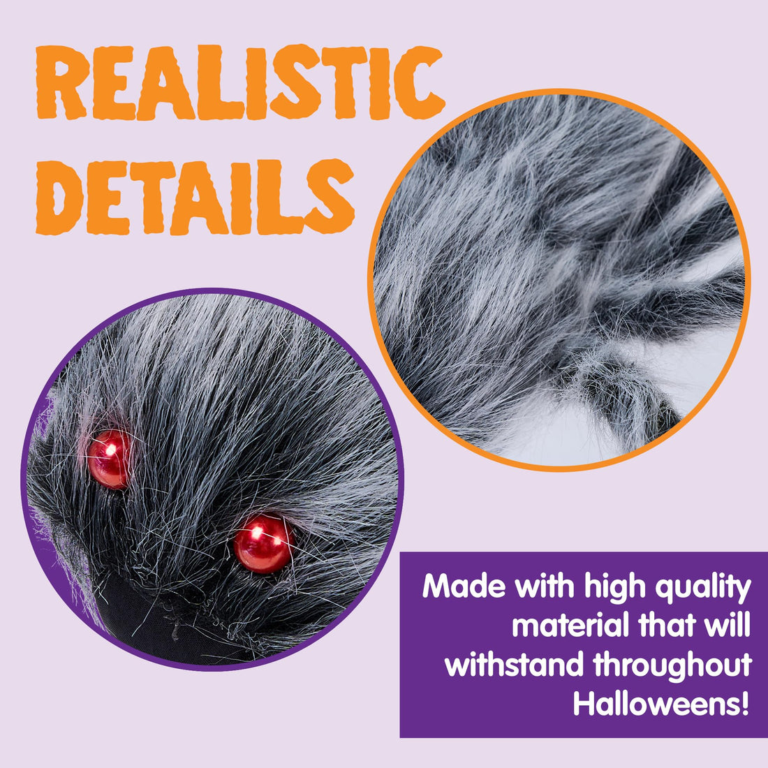 JOYIN 5ft Giant Halloween Spider – Large Black Spider for Outdoor Yard - JOYIN 5ft Giant Halloween Spider – Large Black Spider for Outdoor Yard