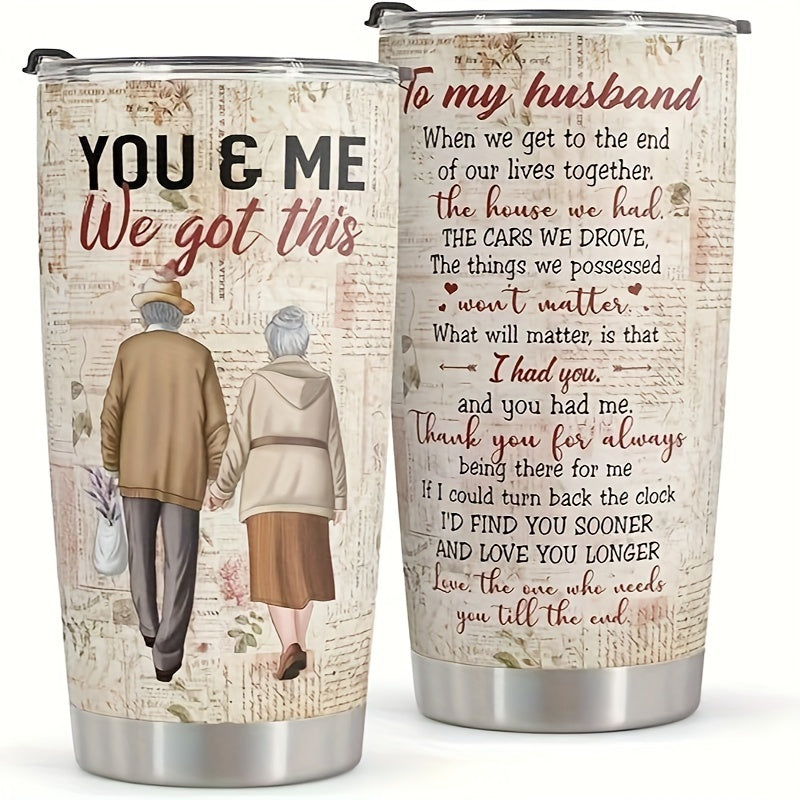 20oz Stainless Steel Tumbler for Husband - 20oz Stainless Steel Tumbler for Husband