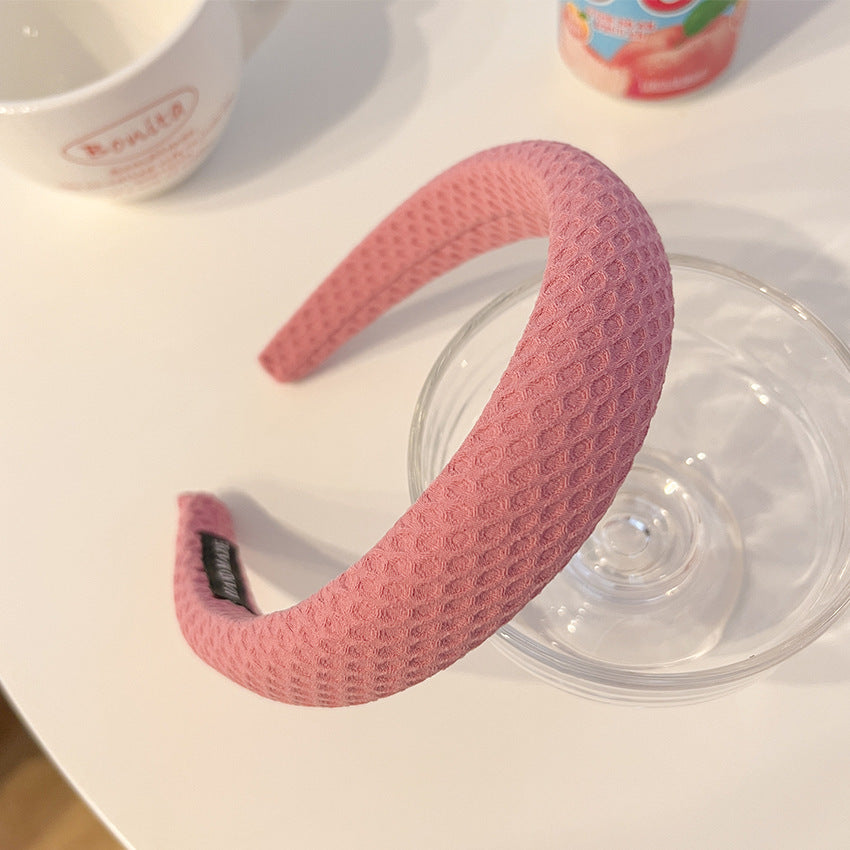 Candy Colored Wide Brimmed Hair Band For Women With High Skull Top - Candy Colored Wide Brimmed Hair Band For Women With High Skull Top