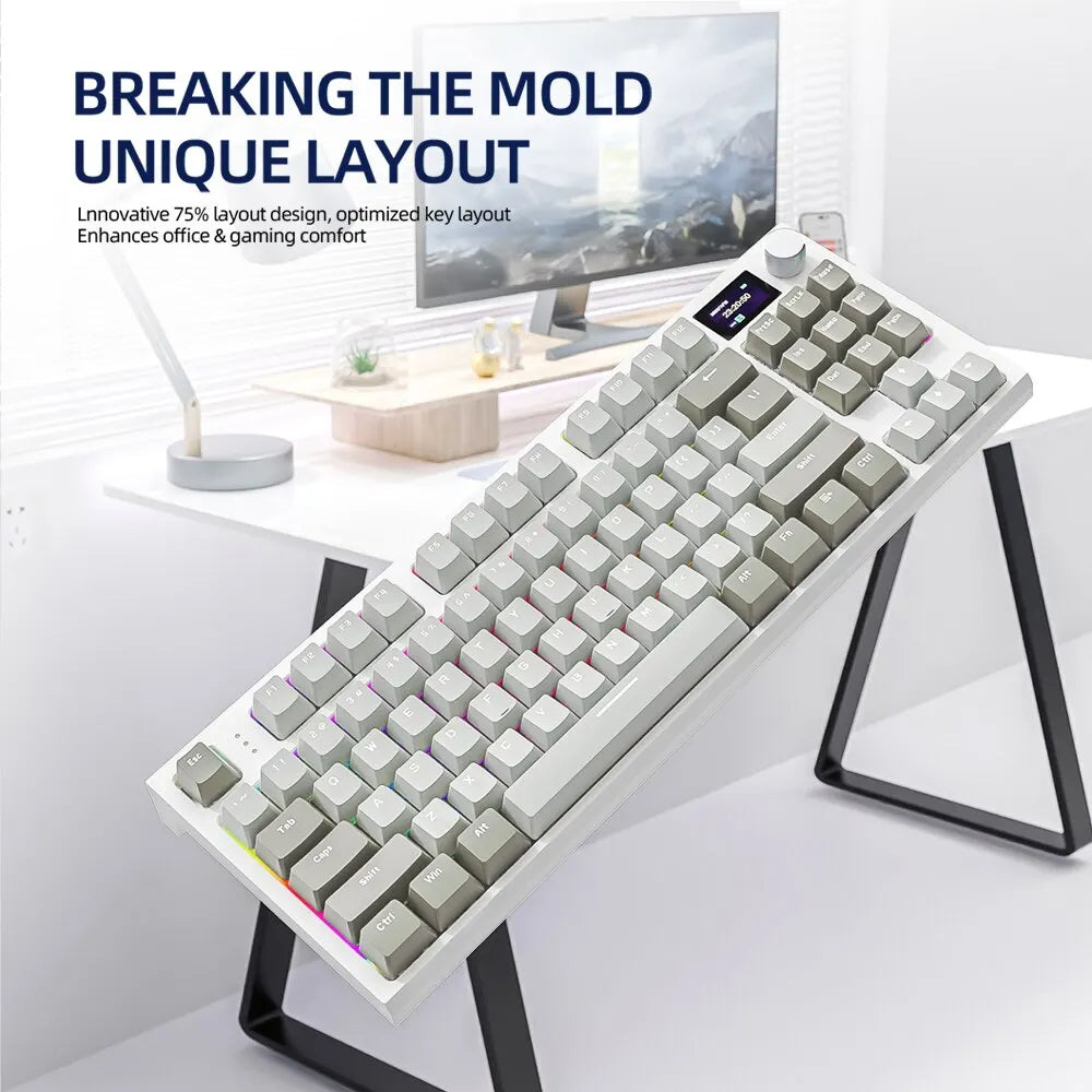 Elevate Your Typing Experience with the K86 Wireless Mechanical Keyboard - Elevate Your Typing Experience with the K86 Wireless Mechanical Keyboard