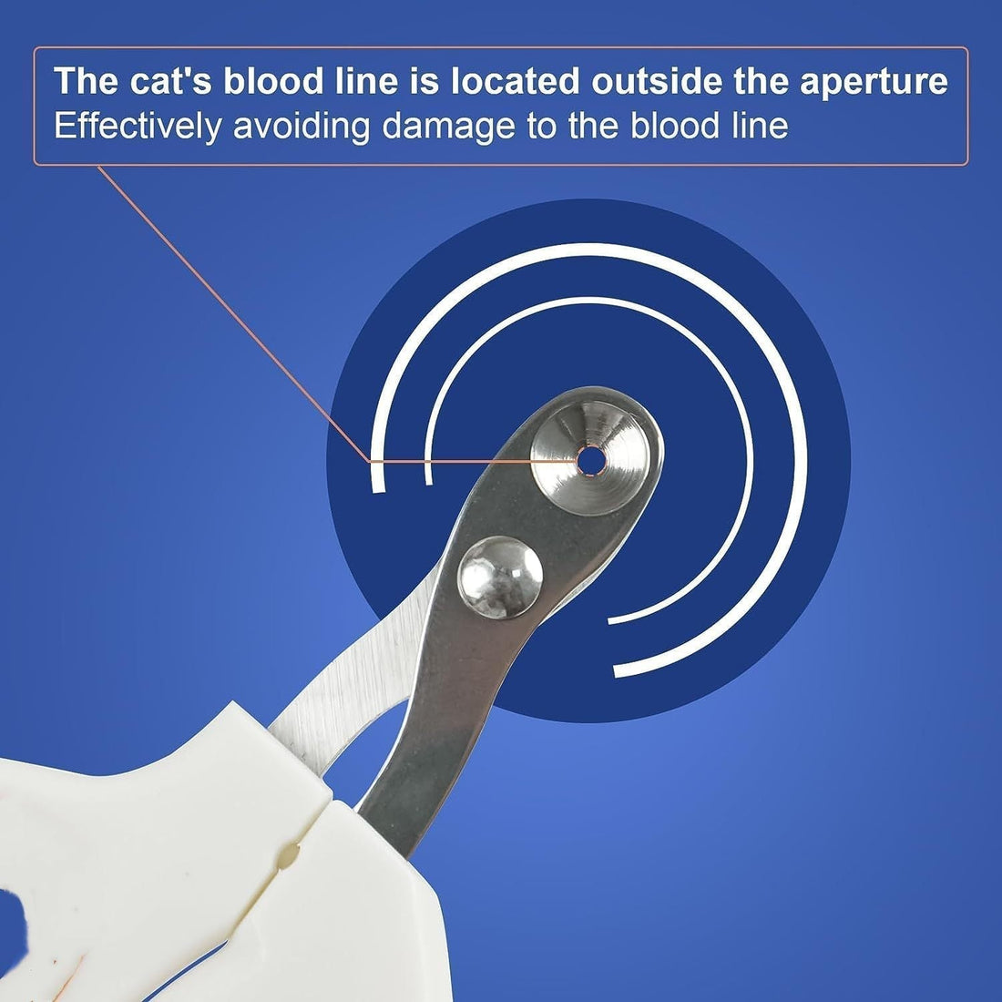 Cat Nail Clippers With Circular Cut Hole - Cat Nail Clippers With Circular Cut Hole