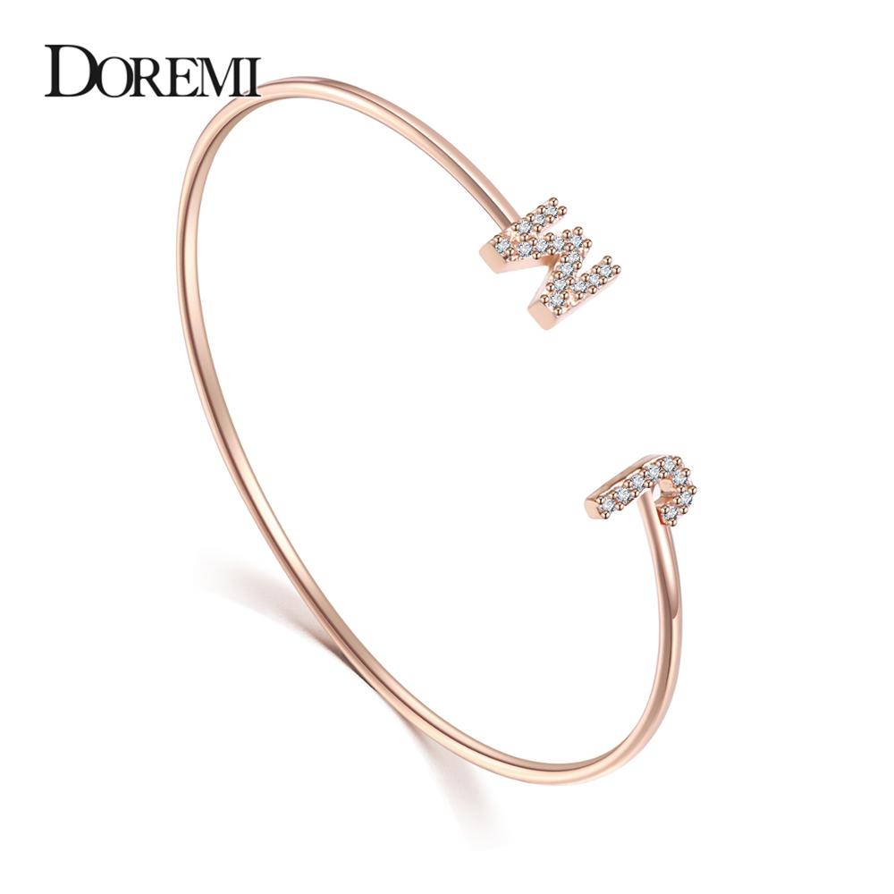 DOREMI Custom Letter Bracelet Baby bangle - DOREMI Custom Letter Bracelet Baby bangle