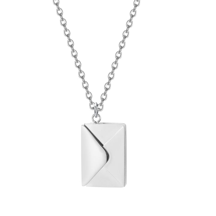 Personalized Custom Envelope Custom Photo Necklace