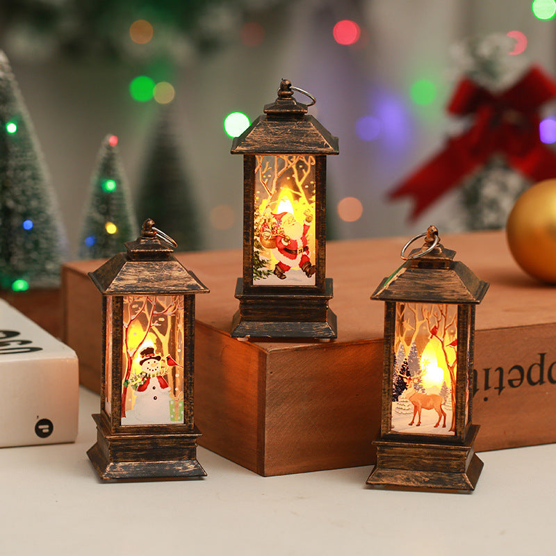 Christmas Decorations Flame Candlestick Lamp - Christmas Decorations Flame Candlestick Lamp