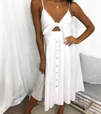 Women Summer Dresses Sleeveless Backless Strap Long Close-fitting Sheath Female Party Evening Dresses Vestidos - Women Summer Dresses Sleeveless Backless Strap Long Close-fitting Sheath Female Party Evening Dresses Vestidos