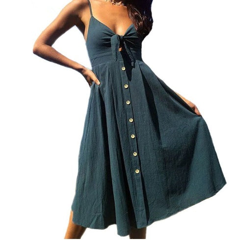 Women Summer Dresses Sleeveless Backless Strap Long Close-fitting Sheath Female Party Evening Dresses Vestidos - Women Summer Dresses Sleeveless Backless Strap Long Close-fitting Sheath Female Party Evening Dresses Vestidos
