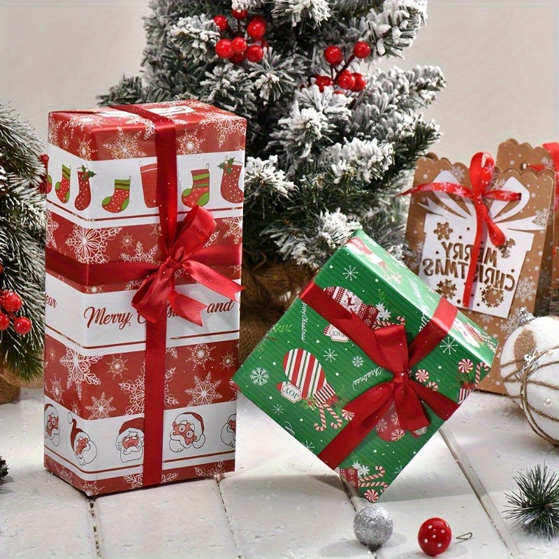 8-Pack Christmas Wrapping Paper - 8-Pack Christmas Wrapping Paper