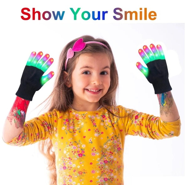 Children LED Finger Gloves - Children LED Finger Gloves