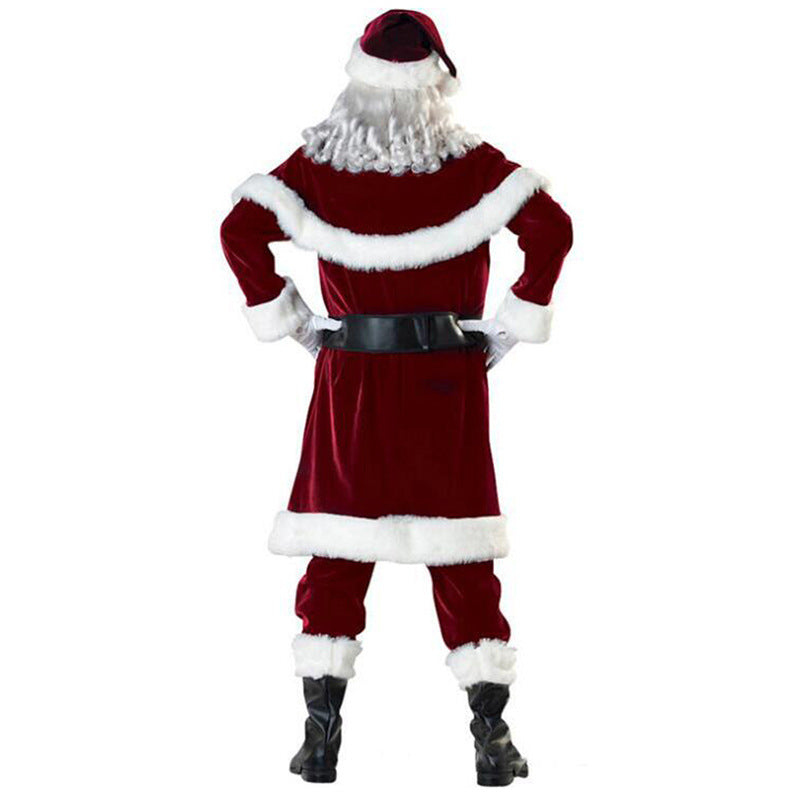 Santa couple costume Christmas dress - Santa couple costume Christmas dress