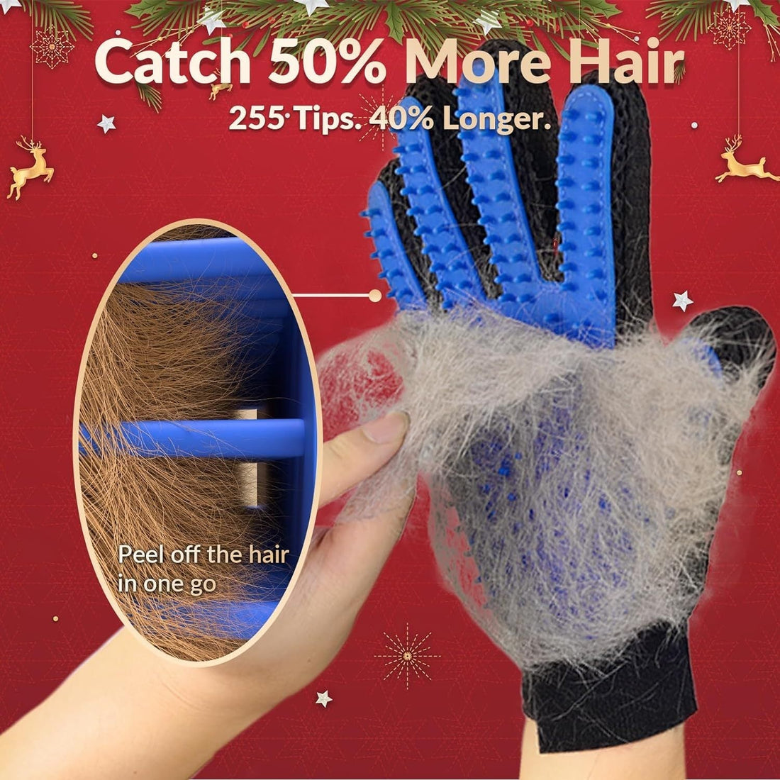 Pet Grooming Brush and Hair Remover Gloves - Pet Grooming Brush and Hair Remover Gloves