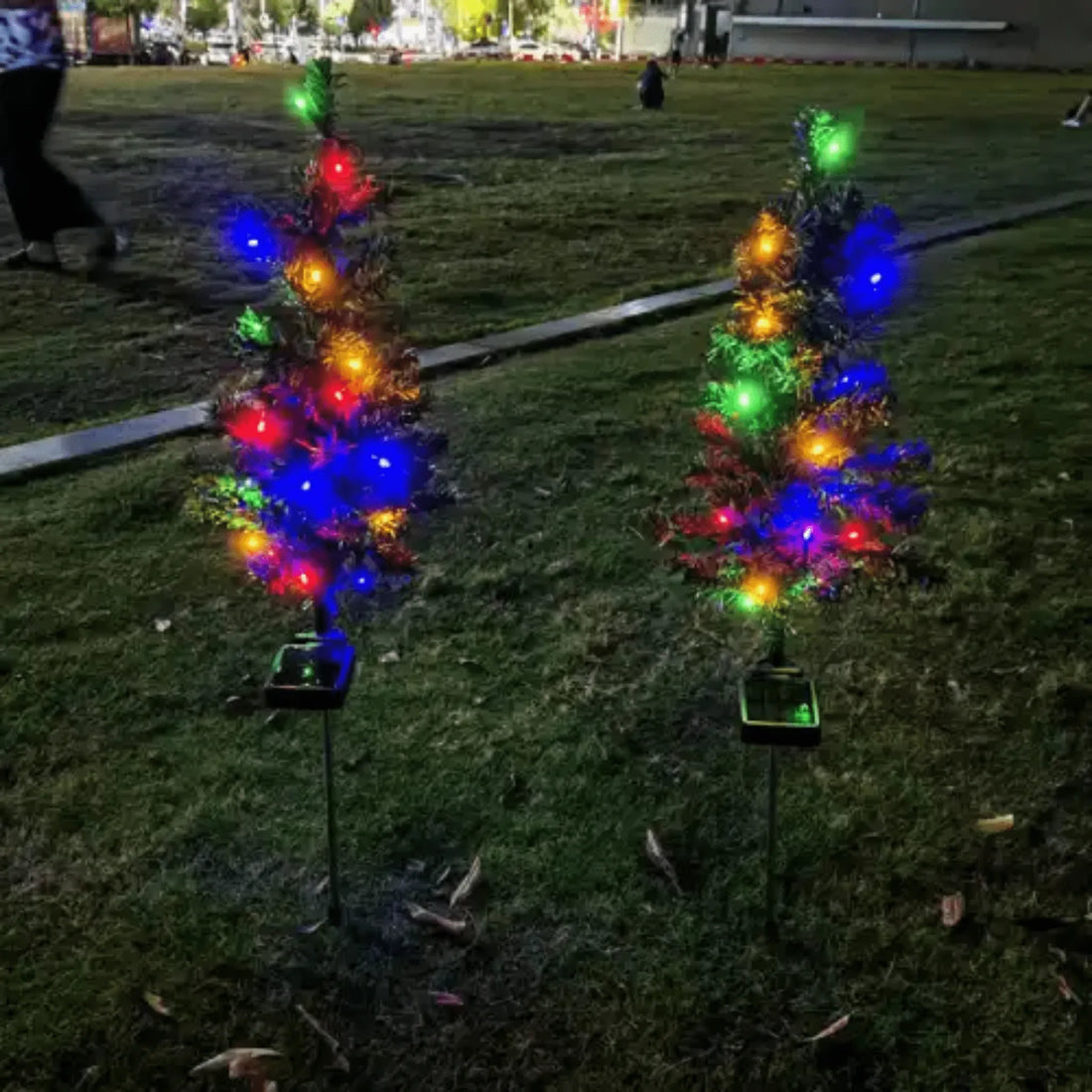 Christmas Waterproof and Affordable Solar Christmas Tree Lamp Garden Decoration - Waterproof Christmas Tree LED Lights