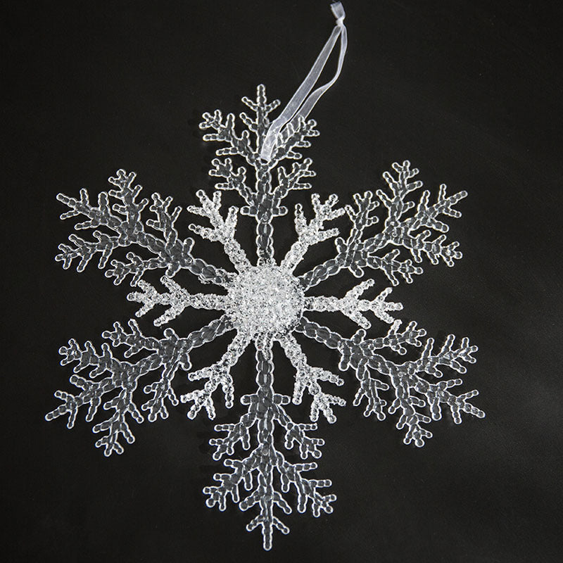 DIY Acrylic Snowflake Pendants for Holiday Decor - DIY Acrylic Snowflake Pendants for Holiday Decor