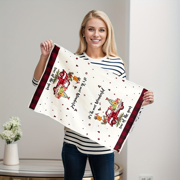 5-Piece Christmas Towel Set