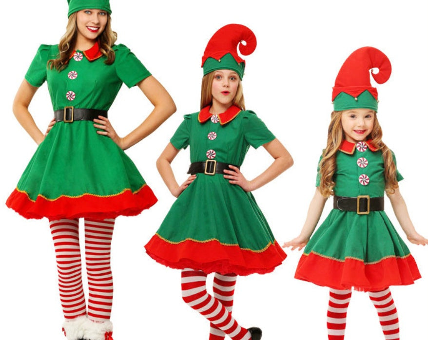 Classic Christmas Elegance Costume - Classic Christmas Elegance Costume