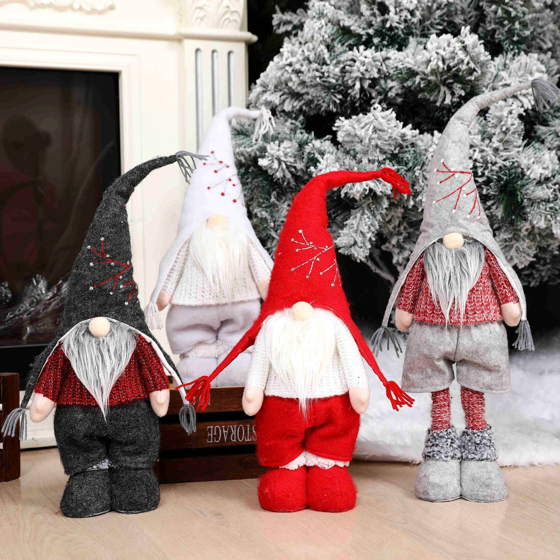 Christmas Retractable Doll Plush Toys - Christmas Retractable Doll Plush Toys