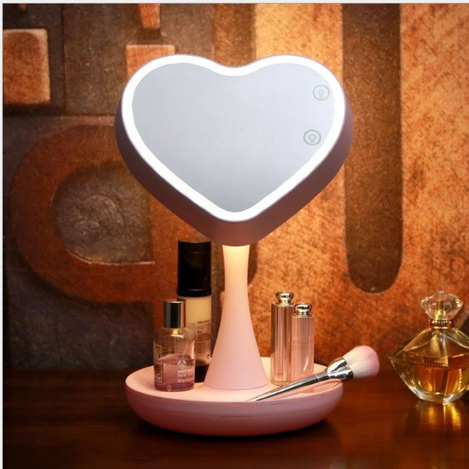 Electric 7 Colors LED Makeup Mirror Makeup