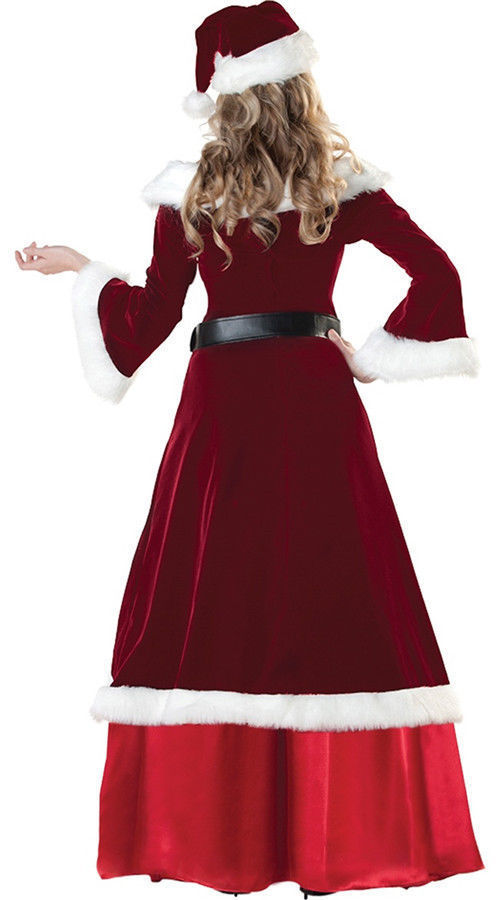 Santa couple costume Christmas dress - Santa couple costume Christmas dress