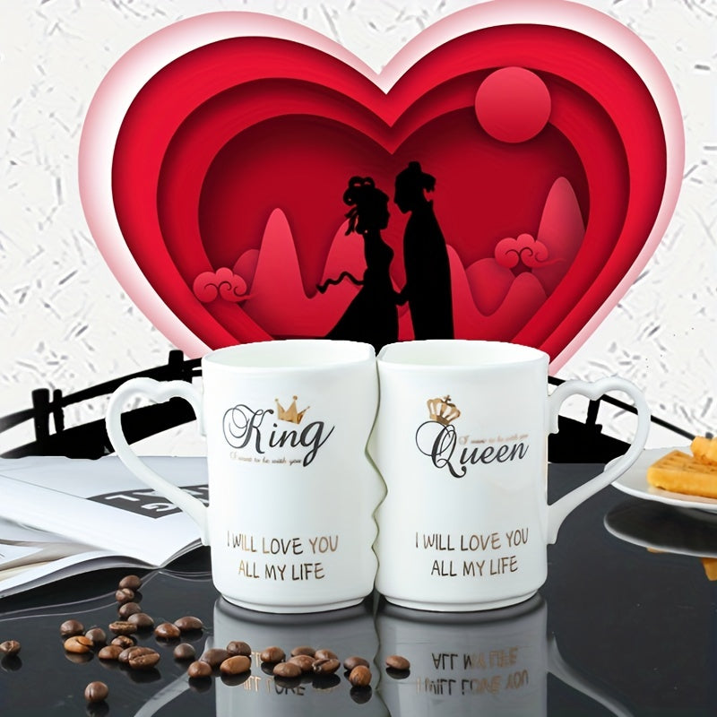 Kissing Couple Ceramic Mugs - Kissing Couple Ceramic Mugs