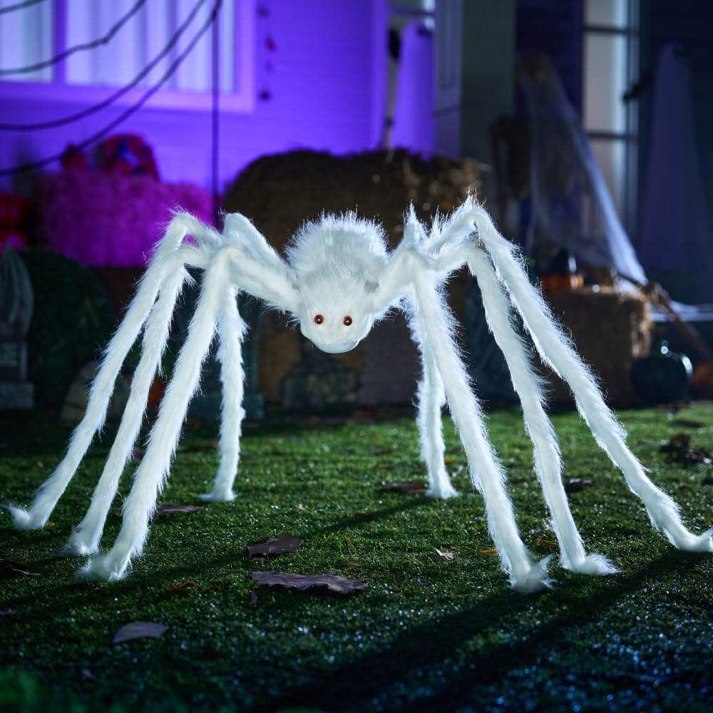 JOYIN 5ft Giant Halloween Spider – Large Black Spider for Outdoor Yard - JOYIN 5ft Giant Halloween Spider – Large Black Spider for Outdoor Yard