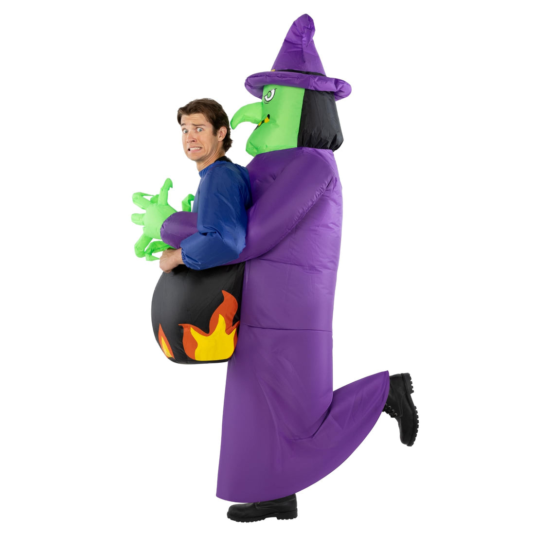 Morph Inflatable Witch Costume – Adult Halloween Costume - Morph Inflatable Witch Costume – Adult Halloween Costume