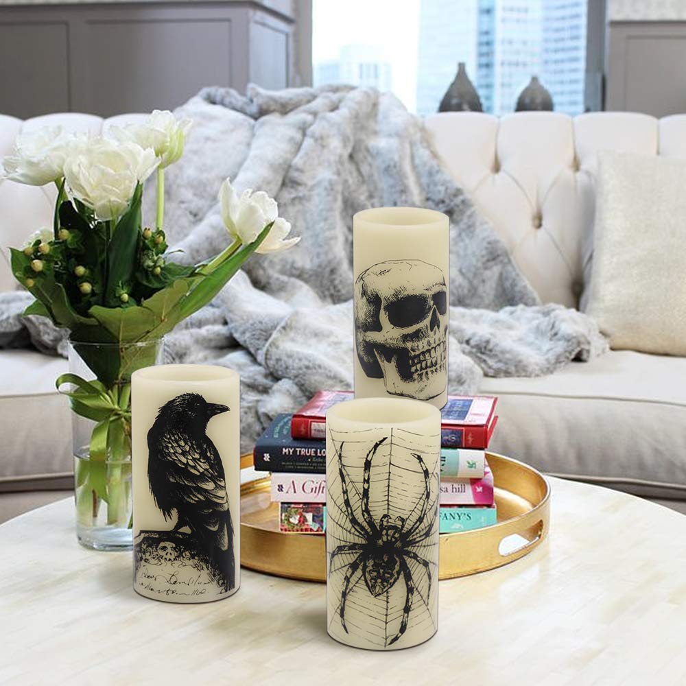 Eldnacele Halloween Flameless LED Candles - Eldnacele Halloween Flameless LED Candles