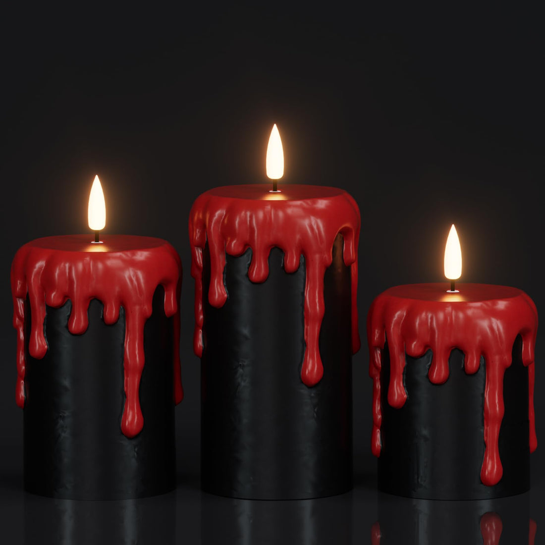 Eldnacele Halloween Flameless LED Candles - Eldnacele Halloween Flameless LED Candles