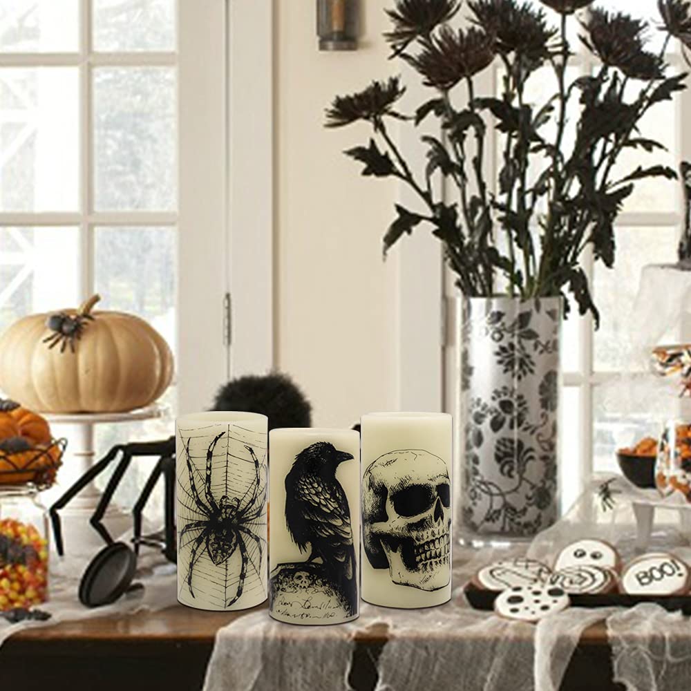 Eldnacele Halloween Flameless LED Candles - Eldnacele Halloween Flameless LED Candles