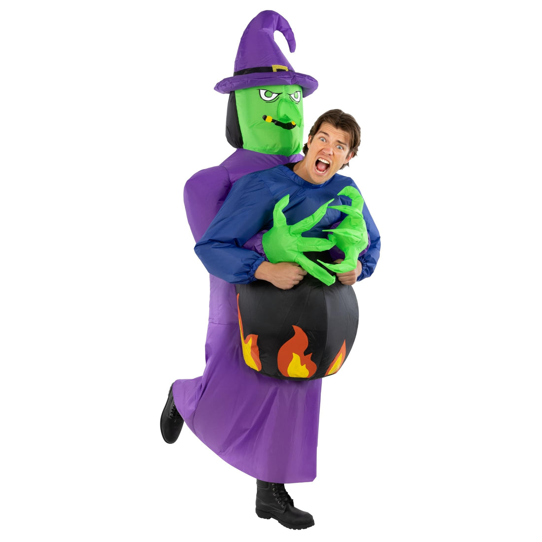 Morph Inflatable Witch Costume – Adult Halloween Costume - Morph Inflatable Witch Costume – Adult Halloween Costume