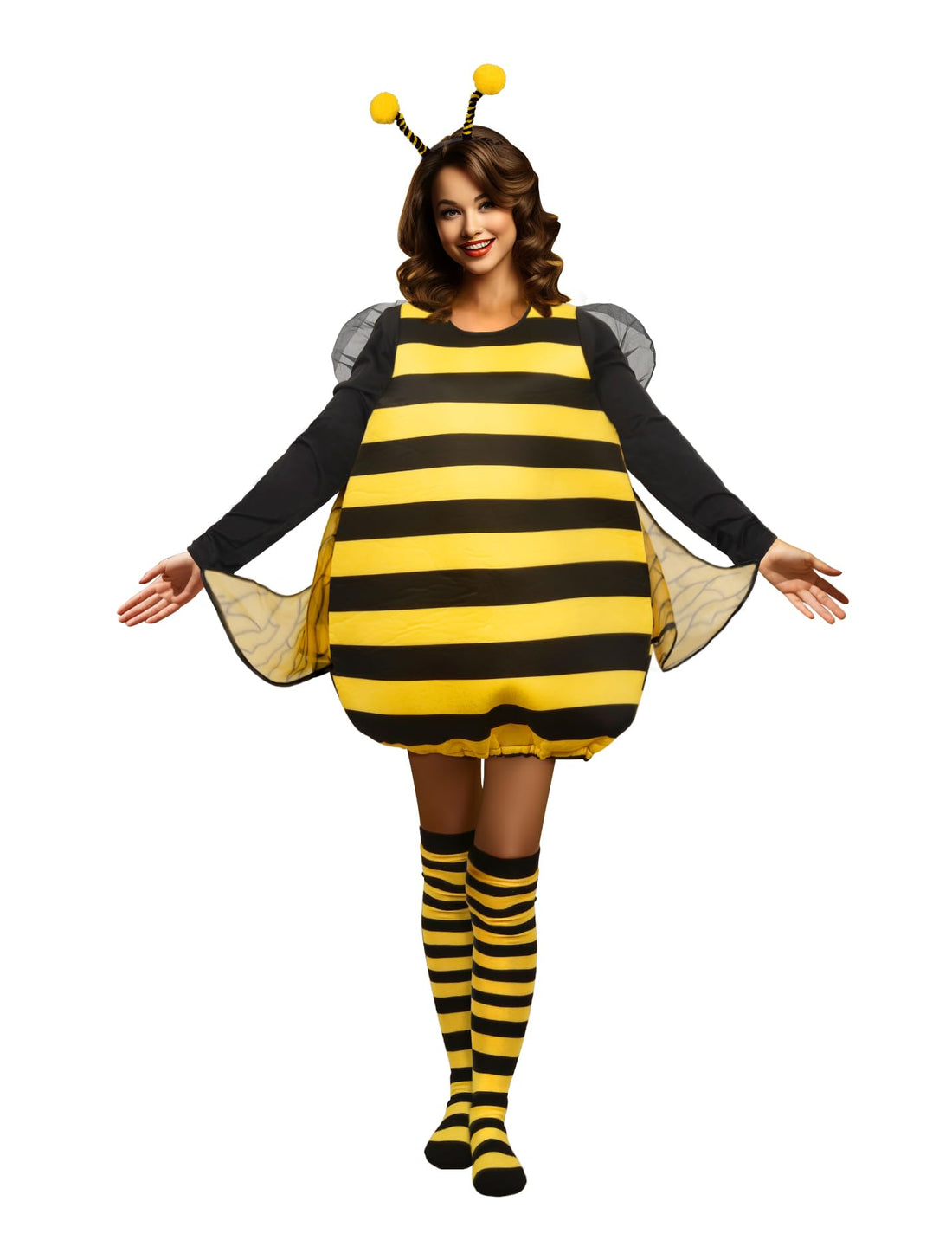 HOMELEX Women’s Bumble Bee Costume - HOMELEX Women’s Bumble Bee Costume