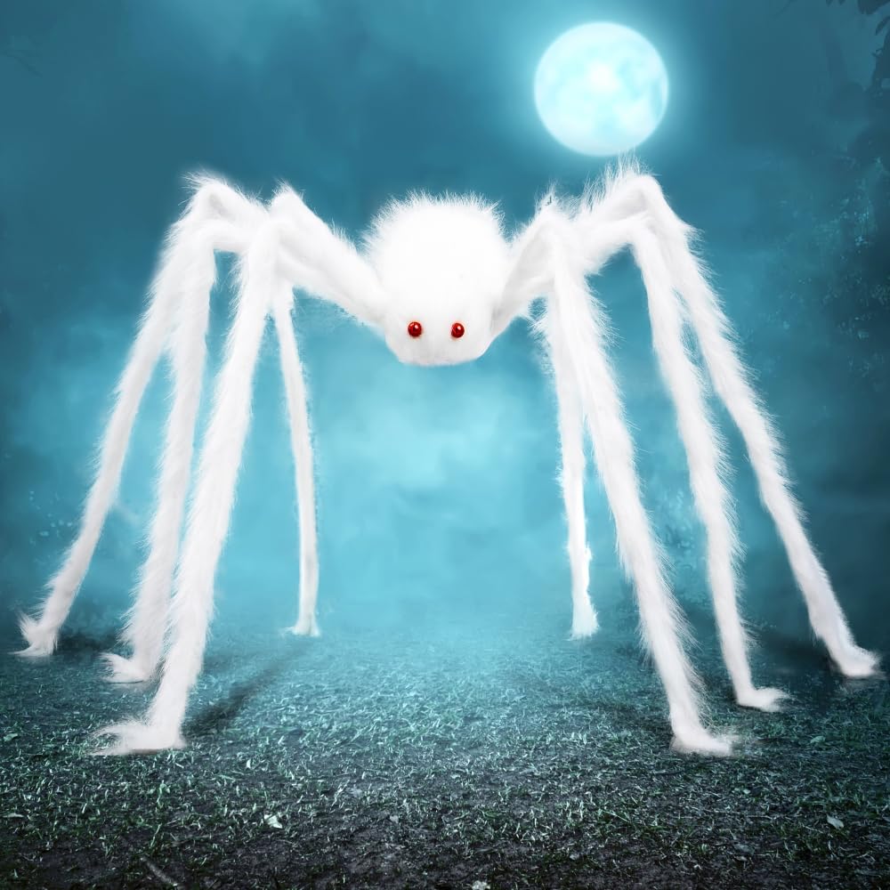JOYIN 5ft Giant Halloween Spider – Large Black Spider for Outdoor Yard - JOYIN 5ft Giant Halloween Spider – Large Black Spider for Outdoor Yard