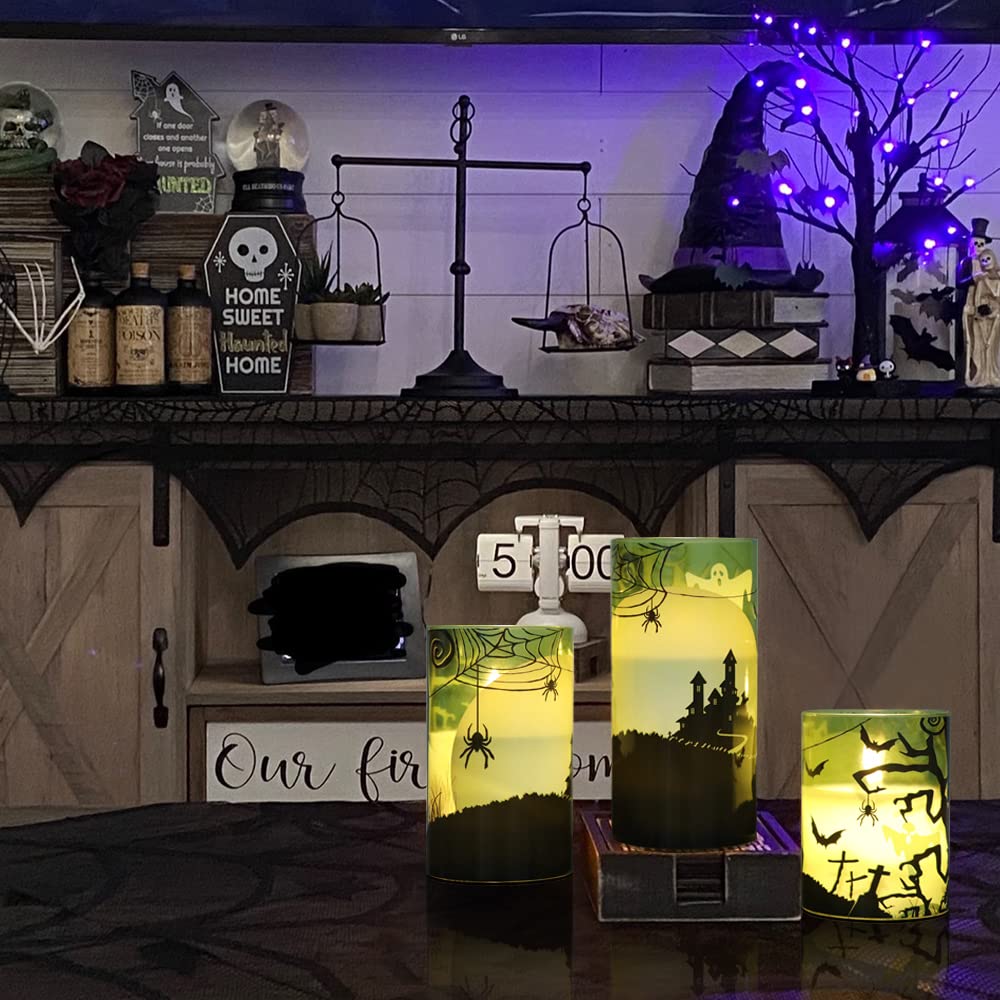 Eldnacele Halloween Flameless LED Candles - Eldnacele Halloween Flameless LED Candles