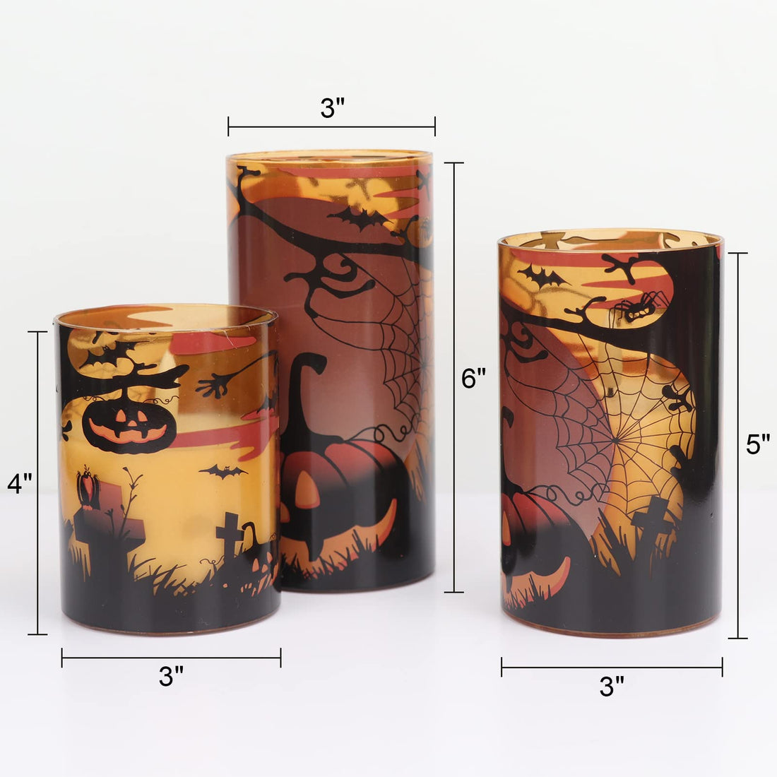 Eldnacele Halloween Flameless LED Candles - Eldnacele Halloween Flameless LED Candles
