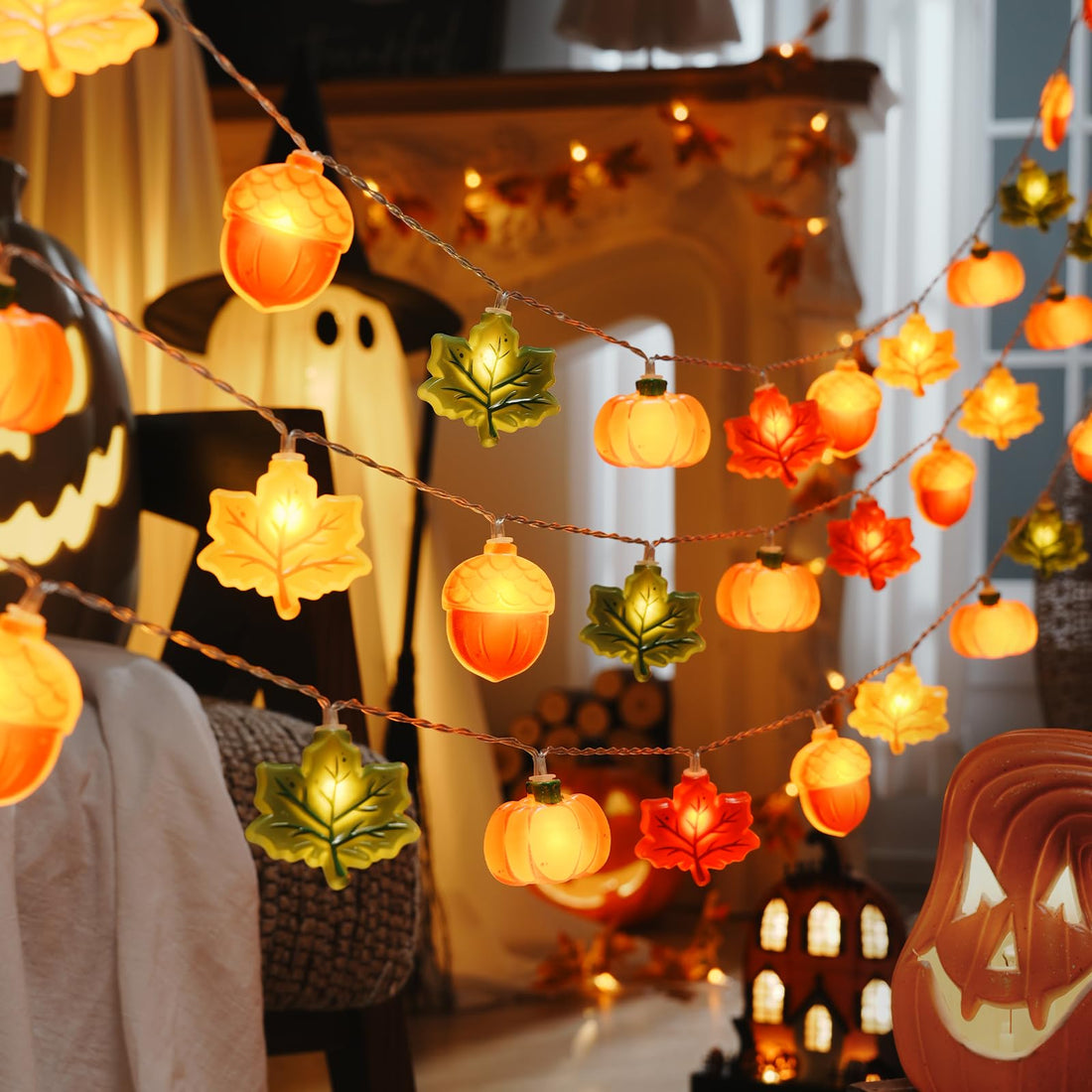 LOLStar 9.8FT Halloween Fairy String Lights - LOLStar 9.8FT Halloween Fairy String Lights