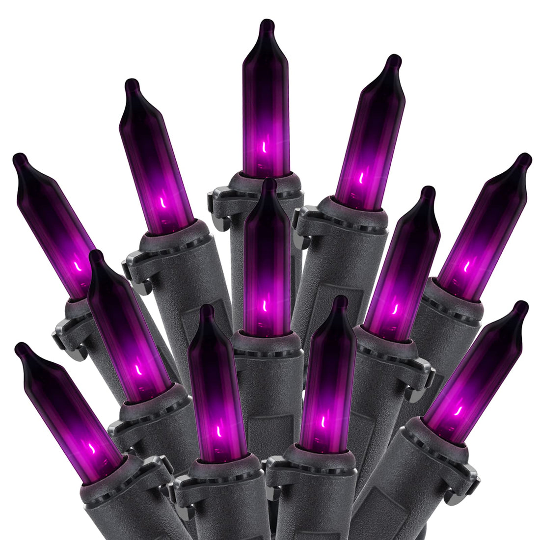 Minetom 25FT Halloween Purple String Lights - Minetom 25FT Halloween Purple String Lights