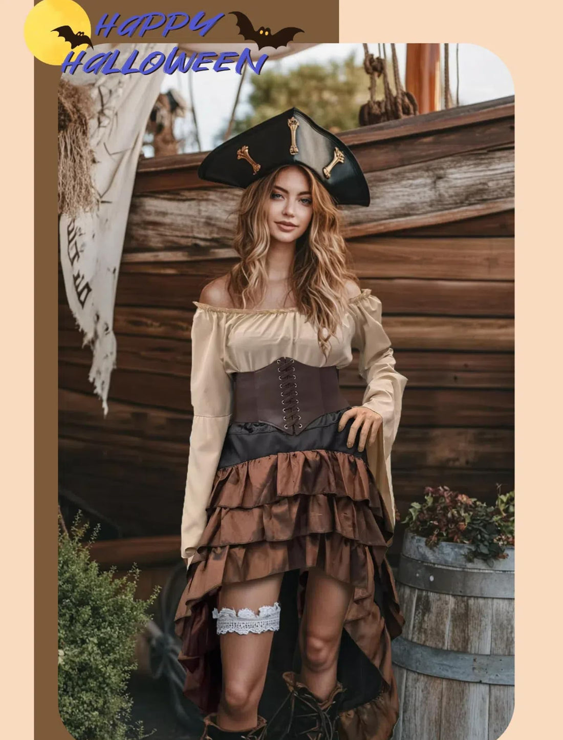 Verceco Women’s Pirate Costume - Verceco Women’s Pirate Costume