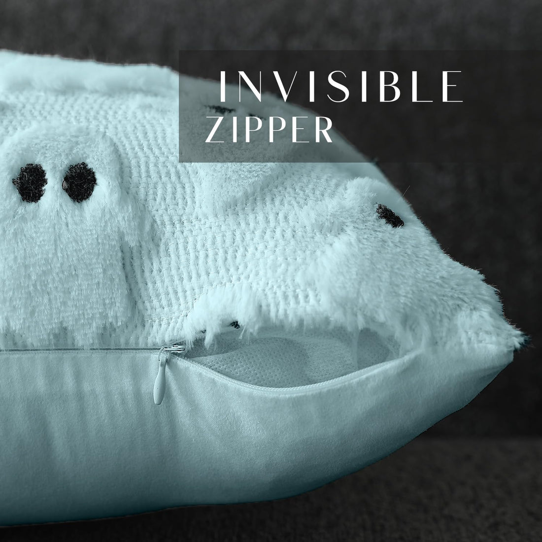 DFXSZ Halloween Ghost Pillow Covers – Set of 2 - DFXSZ Halloween Ghost Pillow Covers – Set of 2