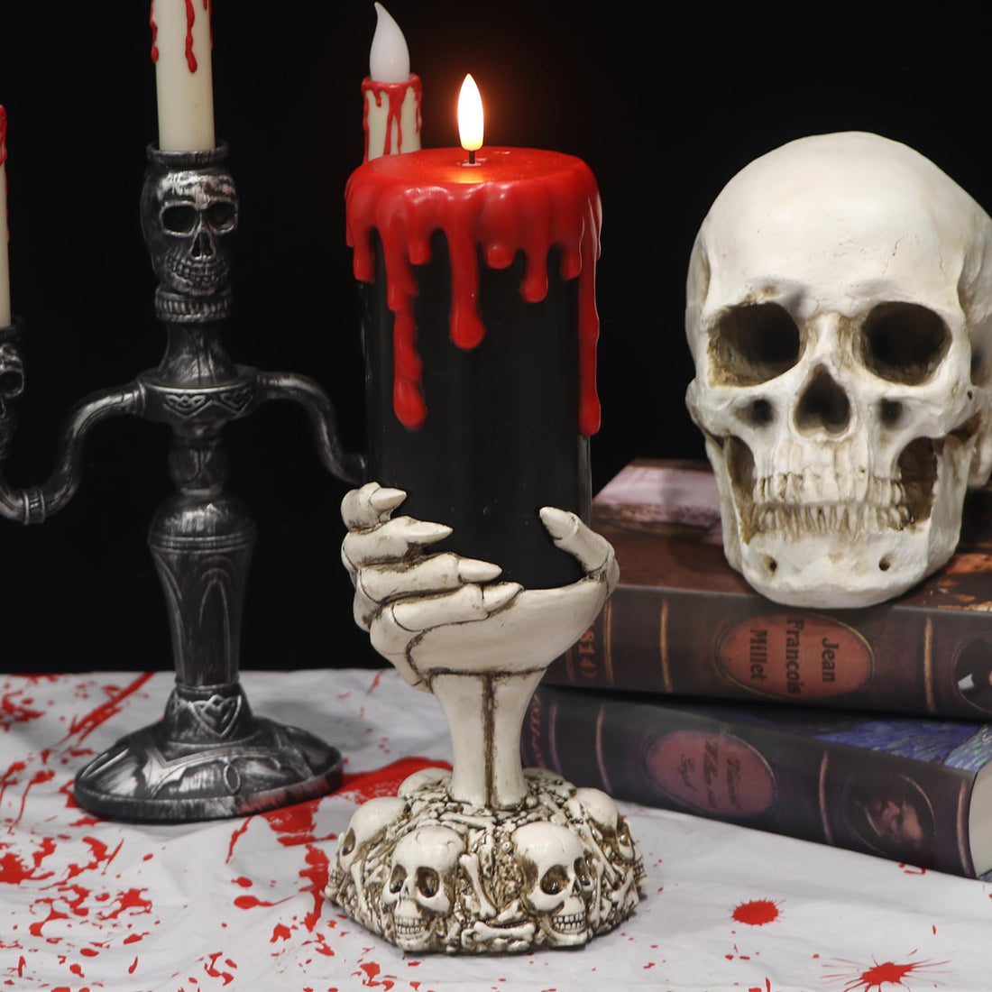 Eldnacele Halloween Flameless LED Candles - Eldnacele Halloween Flameless LED Candles