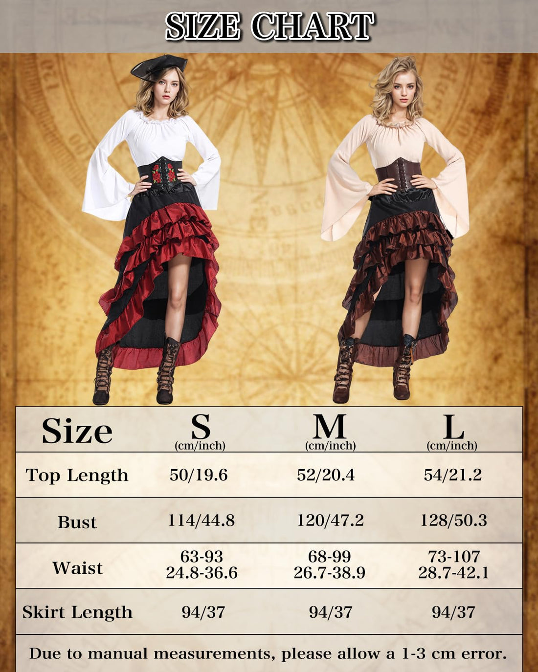 Verceco Women’s Pirate Costume - Verceco Women’s Pirate Costume