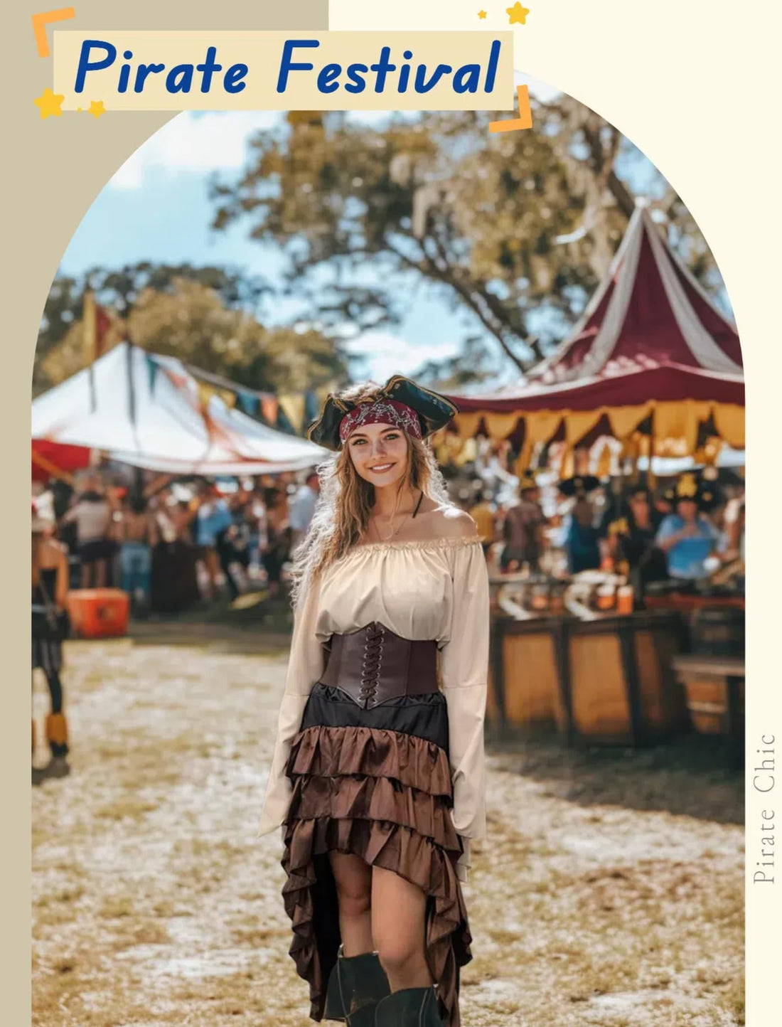 Verceco Women’s Pirate Costume - Verceco Women’s Pirate Costume