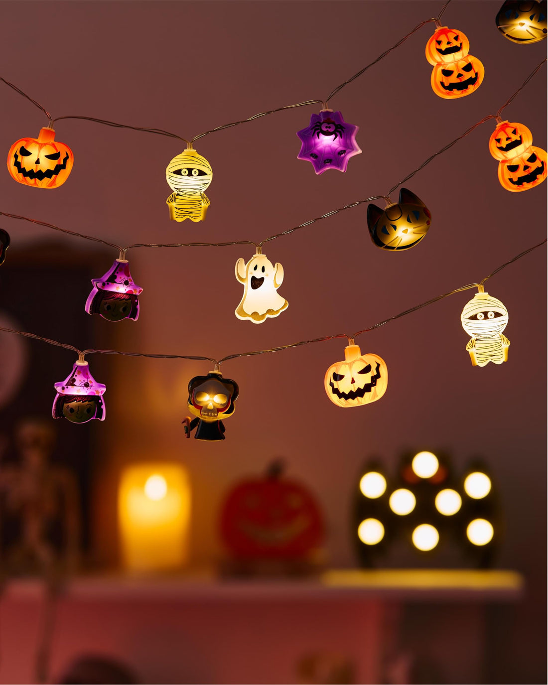 LOLStar 9.8FT Halloween Fairy String Lights - LOLStar 9.8FT Halloween Fairy String Lights