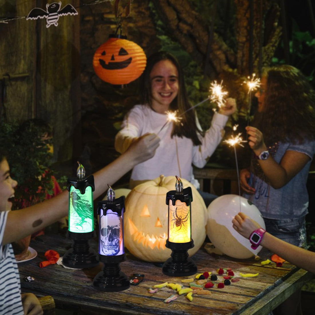 Eldnacele Halloween Flameless LED Candles - Eldnacele Halloween Flameless LED Candles